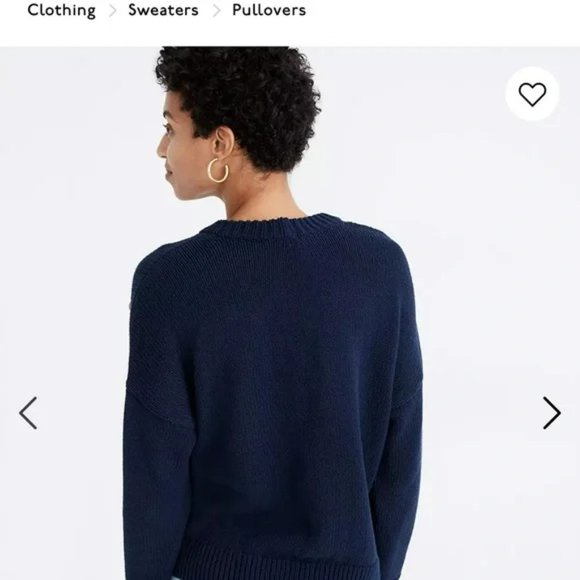Madewell Wellesley Bobble Pullover Sweater, M - Picture 3 of 8